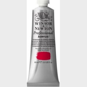 Winsor & Newton - Akrylmaling - Permanent Alizarin Crimson 60 Ml