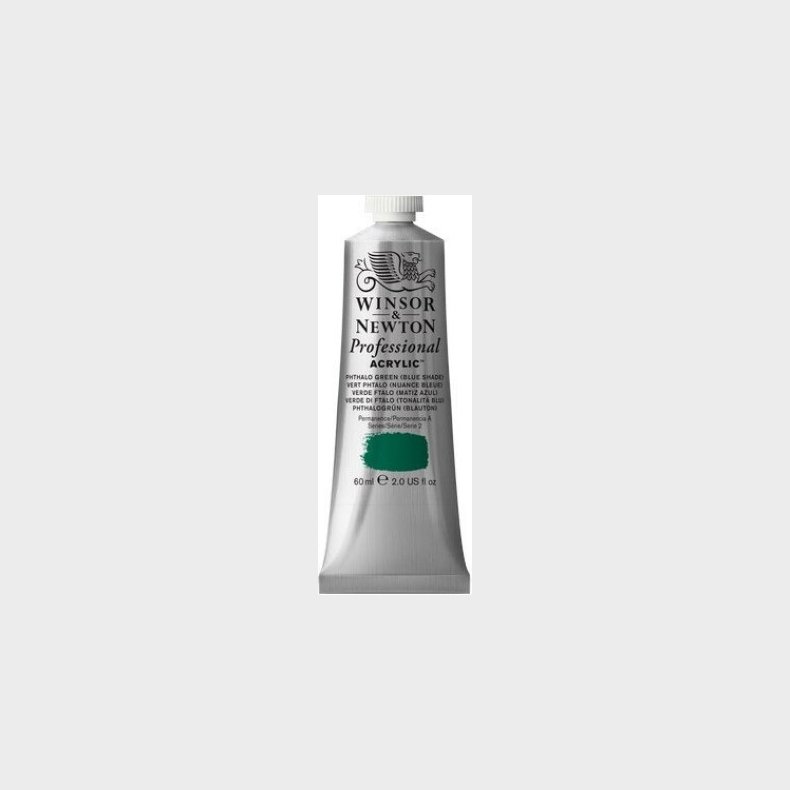 Winsor & Newton - Akrylmaling - Phthalo Blue Green Shade 60 Ml