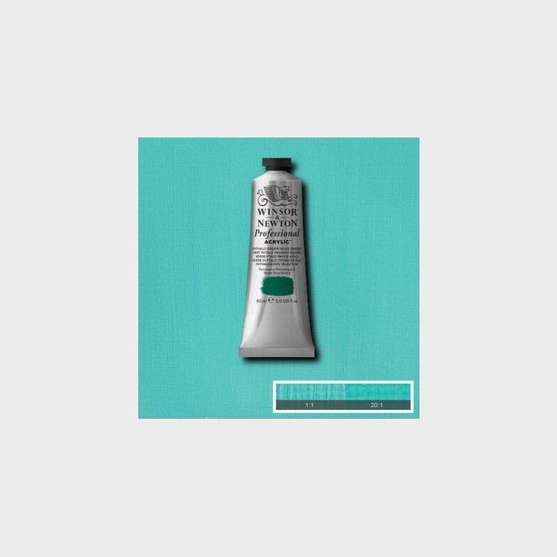 Winsor & Newton - Akrylmaling - Phthalo Green Blue Shade 60 Ml