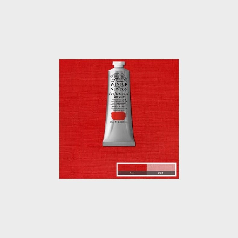 Winsor & Newton - Akrylmaling - Pyrrole Red Light 60 Ml