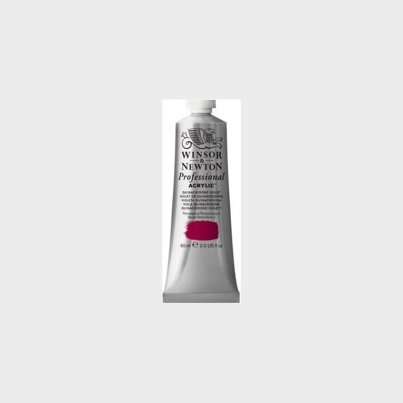 Winsor & Newton - Akrylmaling - Quinacridone Violet 60 Ml