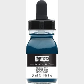 Liquitex - Acrylic Ink Blk - Turquoise Deep 30 Ml