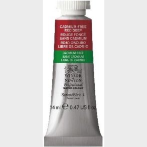 Winsor & Newton - Akvarelfarve - Cadmium Free Red Deep 14 Ml