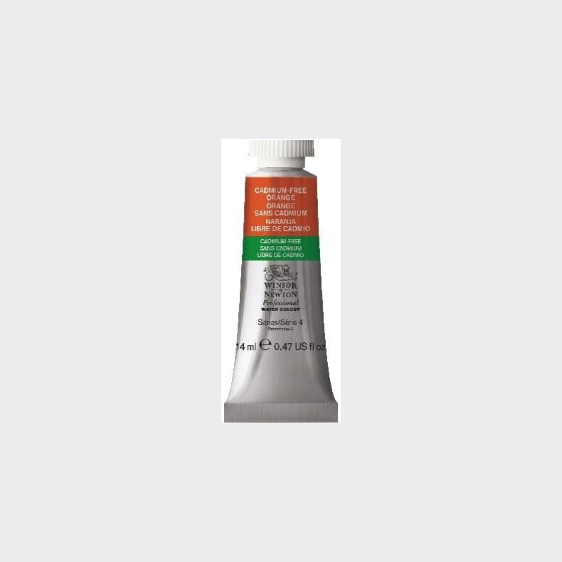 Winsor & Newton - Akvarelfarve - Cadmium Free Orange 14 Ml