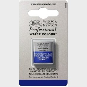 Winsor & Newton - Akvarelfarve 1/2 Pan - Smalt Dumonts Blue