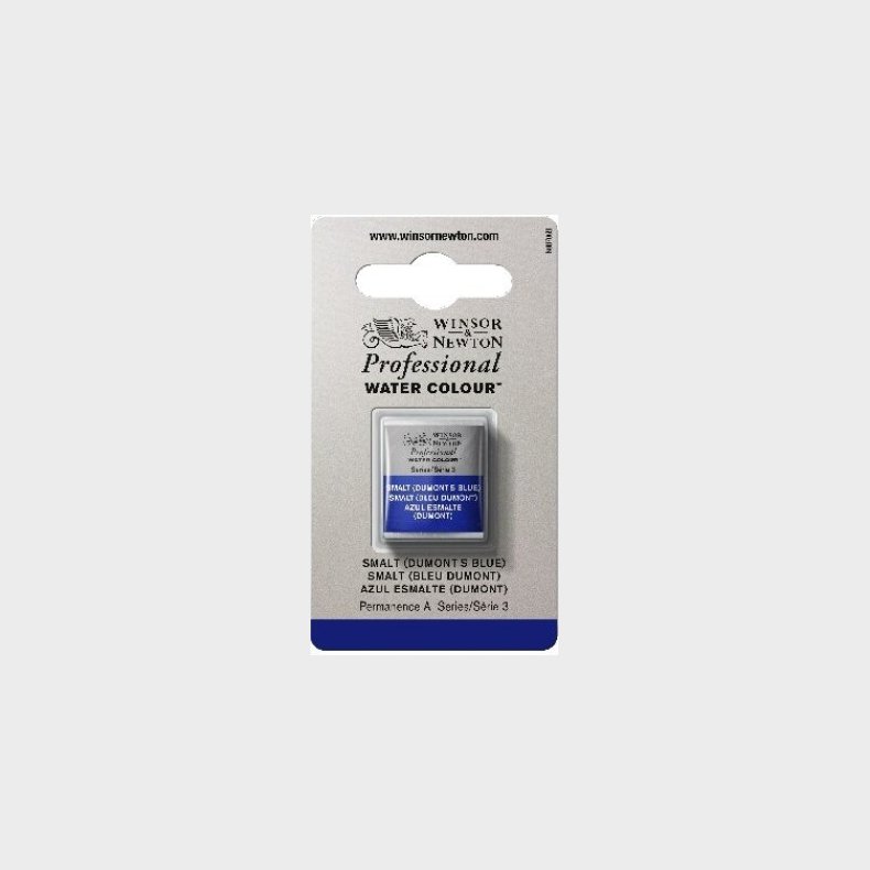 Winsor & Newton - Akvarelfarve 1/2 Pan - Smalt Dumonts Blue