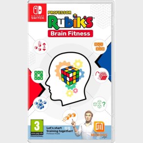 Professor Rubik's Brain Fitness - Kode I Boks - Nintendo Switch