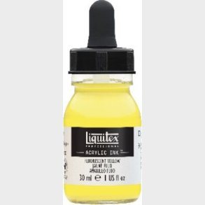 Liquitex - Acrylic Ink Blk - Fluorescent Yellow 30 Ml
