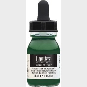 Liquitex - Acrylic Ink Blk - Hookers Green Hue Permanent 30 Ml