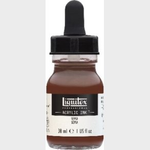 Liquitex - Acrylic Ink Blk - Sepia 30 Ml