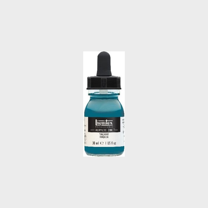 Liquitex - Acrylic Ink Bl�k - Turquoise 30 Ml