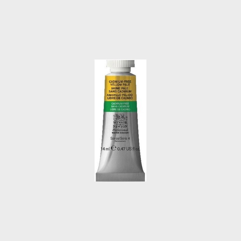 Winsor & Newton - Akvarelfarve Cadminum Free Yellow Pale 14 Ml