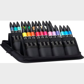 Winsor & Newton - Promarker Tusser I Etui - 24 Farver