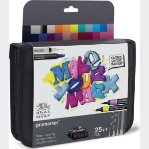 Winsor & Newton - Promarker St - Modern Lettering - 26 Stk