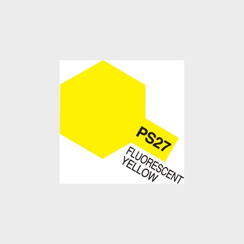 Tamiya Spraymaling - Ps-27 Fluorescent Yellow - 86027
