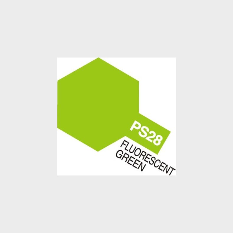Tamiya Spraymaling - Ps-28 Fluorescent Green - 86028