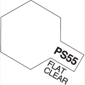 Tamiya Spraymaling - Ps-55 Flat Clear - 86055