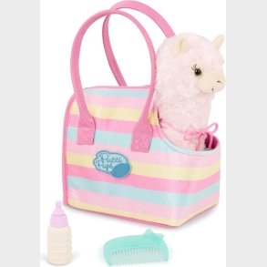 Pucci Pups - Lama Bamse I Stribet Taske