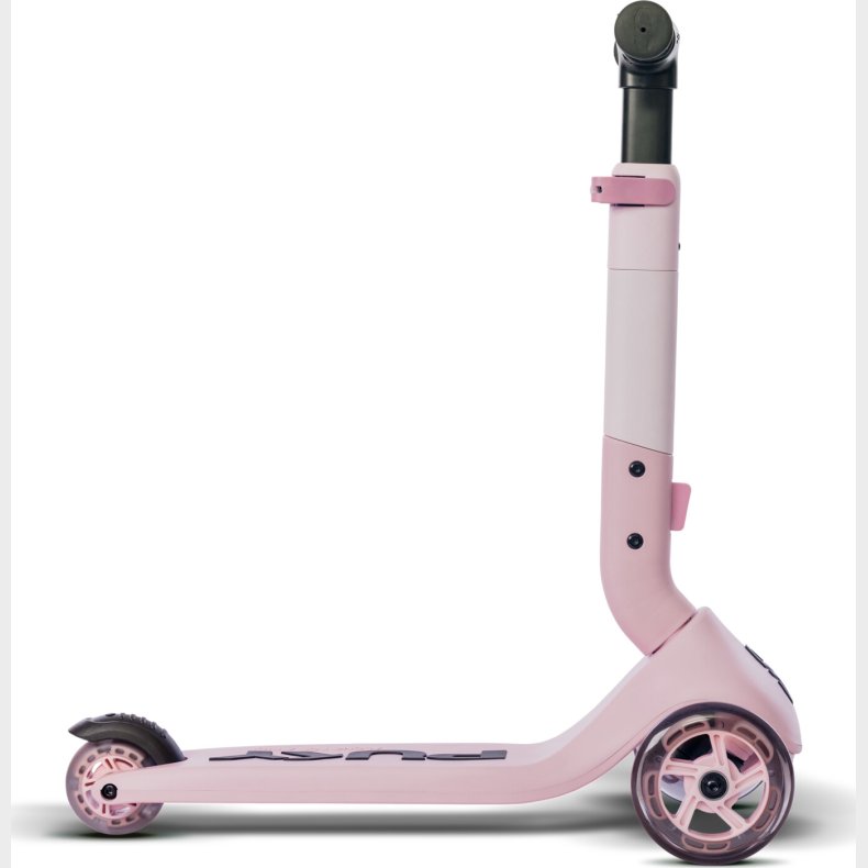 Puky - Push - Raspberry - Trehjulet L�behjul Med Led D�k