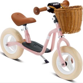 Puky - L�becykel Med Kurv - Lr M - B�rn Fra 2 �r - Rosa