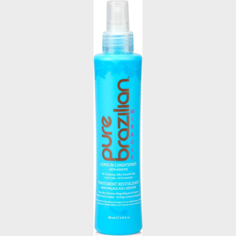 Pure Brazillian - Miracle Leave-in Conditioner With Keratin - 200 Ml