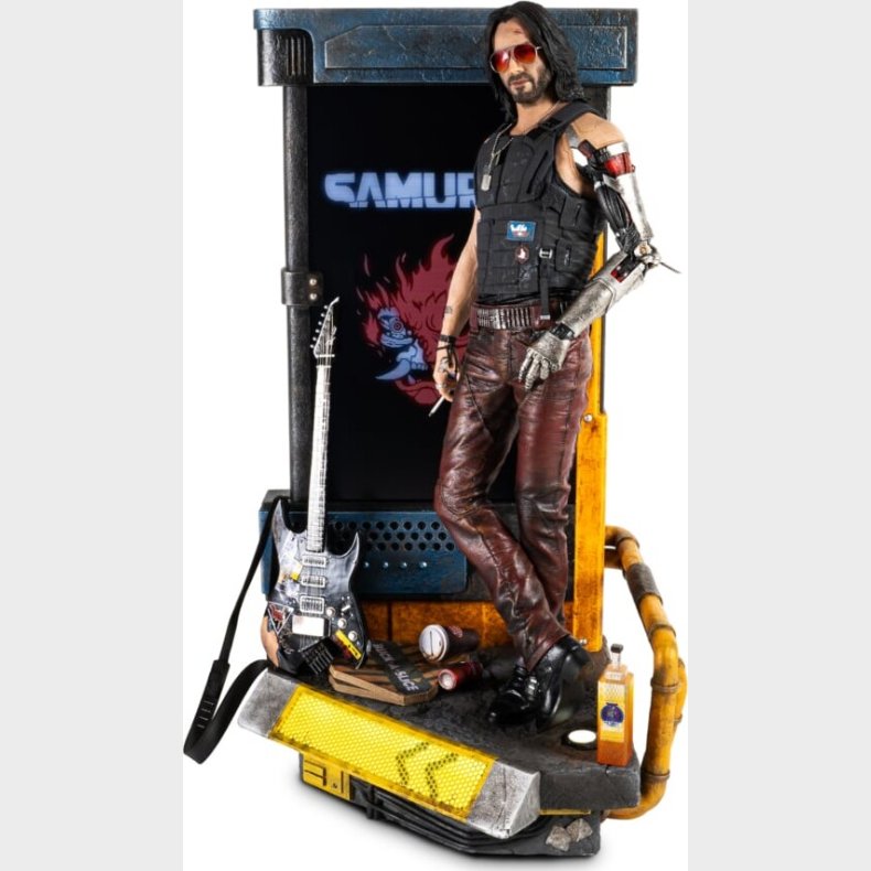 Purearts Cyberpunk 2077 - Johnny Silverhand Exclusive Statue Scale 1/4