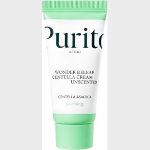 Purito Seoul - Wonder Releaf Centella Cream Unscented 15 Ml - Dagcreme