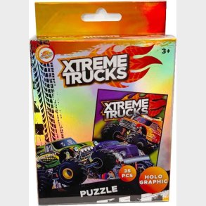 Puslespil 21 X 15 Cm - 35 Brikker Holografisk