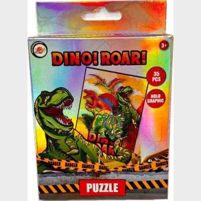 Puslespil 21 X 15 Cm - 35 Brikker Holografisk