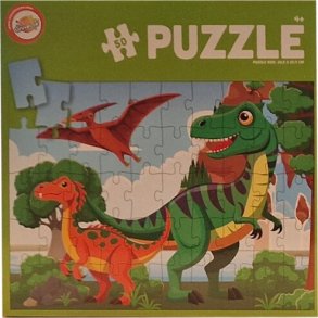 Puslespil 50 Brikker Dinosaurus