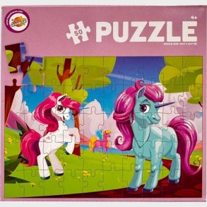 Puslespil 50 Brikker Unicorn