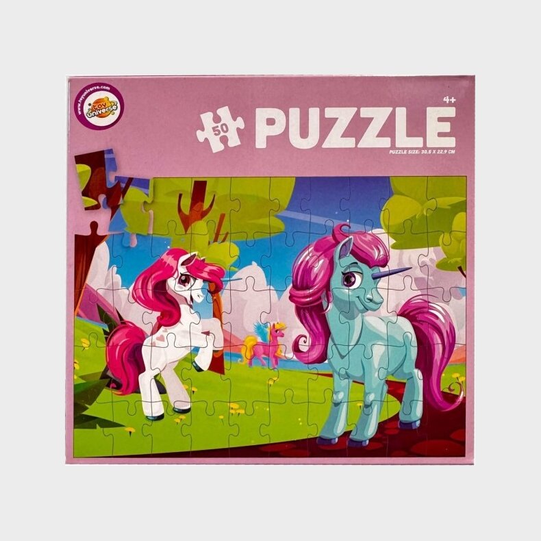 Puslespil 50 Brikker Unicorn