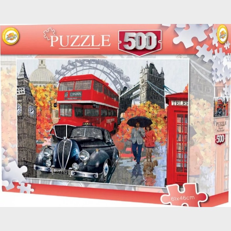 Puslespil - London - 500 Brikker