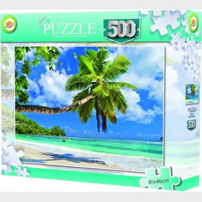 Puslespil - Strand - 500 Brikker