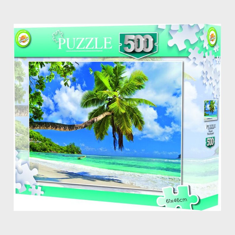 Puslespil - Strand - 500 Brikker