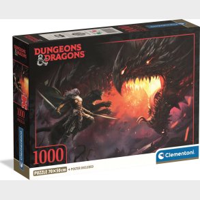 Puslespil Dungeons&dragons - Comp - 1000 Brikker