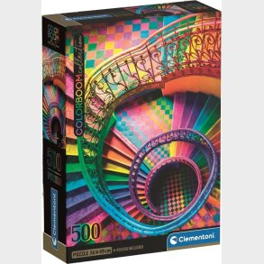 Puslespil Hqc Colorboom Stairs 500 Brikker