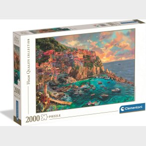 Puslespil Hqc Painted Manarola 2026 - 2000 Brikker