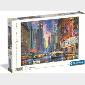 Puslespil Hqc Rainy Manhatten 2026 - 2000 Brikker