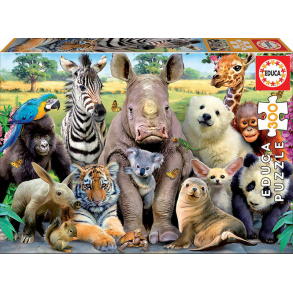 educa | Puslespil m. 300 brikker - rets klassebillede