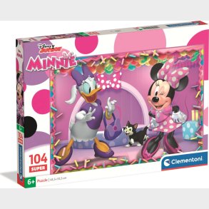 Puslespil Minnie - 104 Brikker