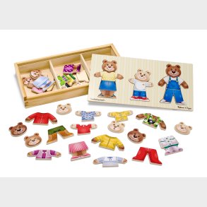 Melissa & Doug | Puslespil - Mix & Match Bjrnefamilie