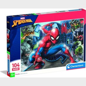 Puslespil Spider-man - 104 Brikker