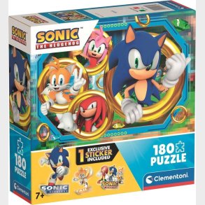 Puslespil Square Box - Sonic 180 Brikker