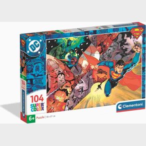Puslespil Superman 2025 - 104 Brikker