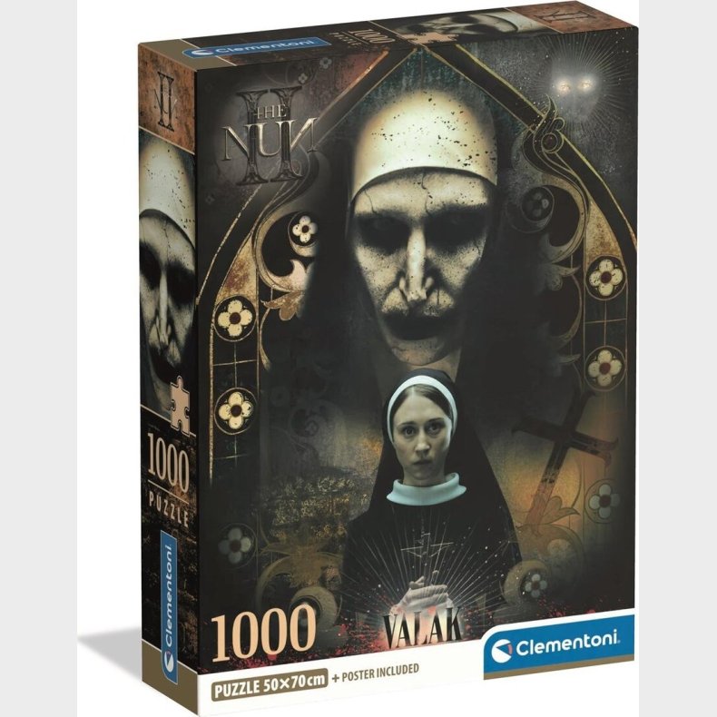 Puslespil The Nun - Horror Movies - 1000 Brikker