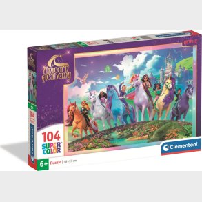 Puslespil Unicorn Academy -1- 2025 - 104 Brikker