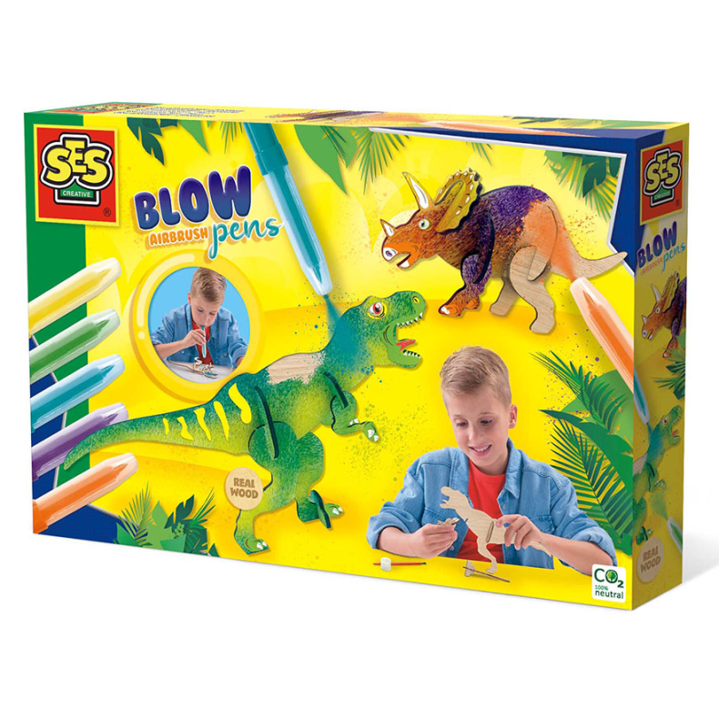 SES Creative | Pustetusser aktivitetsst - Dinosaurer