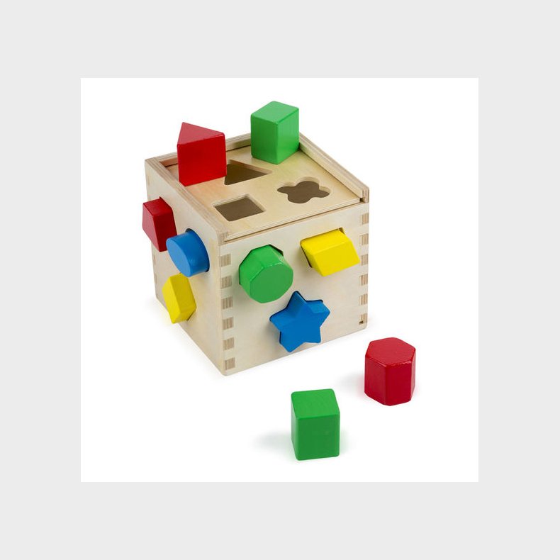 Melissa & Doug | Puttekasse med geometriske klodser
