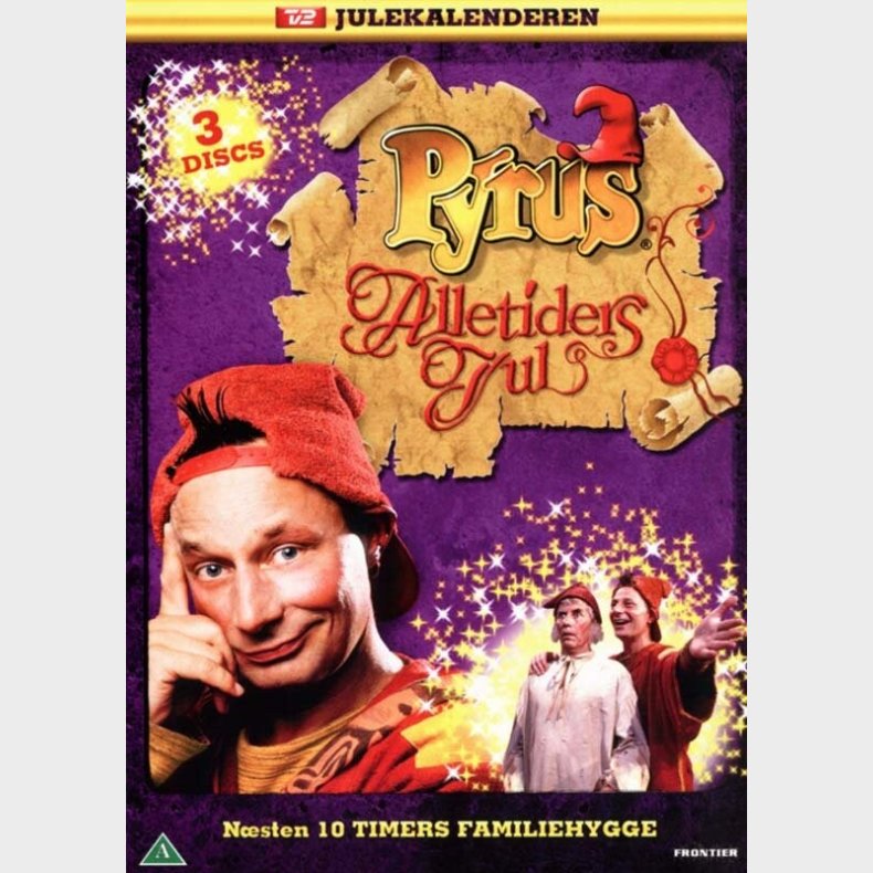Pyrus Alletiders Jul - Tv2 Julekalender 1994 - DVD - Tv-serie